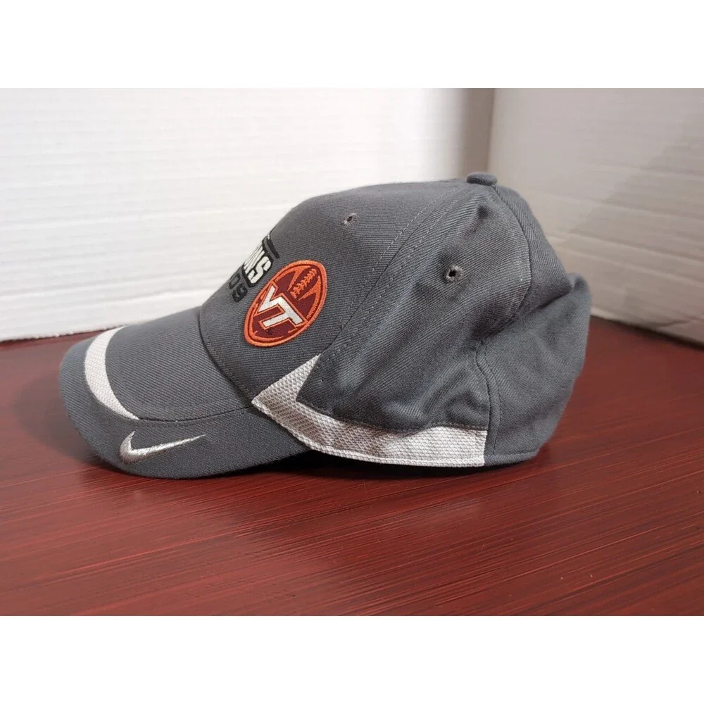 NIKE 2009 NCAA Fedex Orange Bowl VIRGINIA TECH HOKIES Champions Hat